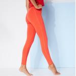 Leggings fantaisie rouges en coton Taille XS pour femme en promo 