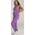 Pantalons de yoga adidas by Stella Mccartney violets Taille M pour femme en promo 
