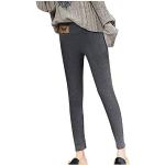 Leggings gainants noirs en velours Taille 4 XL plus size look fashion pour femme 