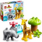 Figurines de girafes Lego Duplo à motif animaux de 12 à 24 mois en promo 