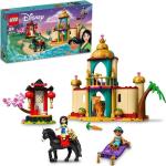 Lego 43208 Disney Princess Les Aventures De Jasmine Et Mulan, Jouet Avec Tapis Volant, Figurine De Tigre, Et Cheval, Enfants 5 Ans Beige