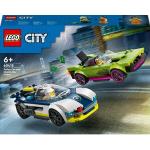 Voitures Lego City à motif voitures de police 