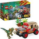 Voitures Lego à motif voitures Jurassic Park de dinosaures de 5 à 7 ans pour garçon en promo 