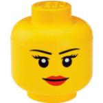 LEGO, Boîte de rangement, Fille Head L (15.50 l)