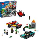 Voitures Lego City à motif ville de pompier de 5 à 7 ans 