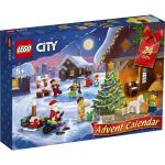 Calendriers de l'Avent Lego City à motif ville 