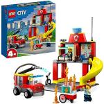 Camions Lego City à motif ville de pompier de 3 à 5 ans 