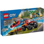 Camions Lego City à motif ville de pompier de 5 à 7 ans 