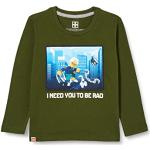 LEGO City Jungen Langarmshirt T-Shirt, 887, 128 Ga