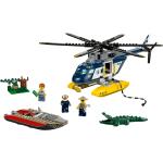Hélicoptères Lego City à motif ville de police 