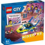 LEGO City - Missions des détectives de la police sur l’eau, Jouets de construction