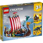 Bateaux Lego Creator à motif bateaux de dragons de 7 à 9 ans 