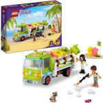 Lego® Friends 41712 Le Camion De Recyclage, Jouet Éducatif, Avec Mini-poupée Emma Vert
