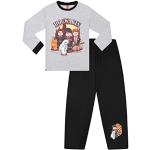 Pyjamas Lego gris Harry Potter Poudlard look fashion pour garçon de la boutique en ligne Amazon.fr 