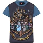 T-shirts à manches courtes Lego bleus enfant Harry Potter Harry look fashion 