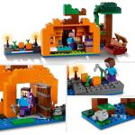 Loisirs créatifs Lego Minecraft à motif bateaux Minecraft de la ferme de 7 à 9 ans 