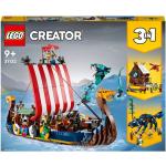 LEGO Ship Viking et le tuyau Midgaard -31132