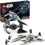 Lego Star Wars 75348 Le Chasseur Fang Mandalorien Contre Le Tie Interceptor, Jouet De Vaisseaux Blanc