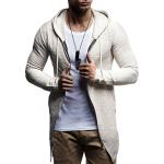 Vestes de survêtement Leif Nelson grises à capuche Taille XXL look fashion pour homme en promo 