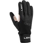 Gants de ski Leki noirs en gore tex scandinaves pour homme 