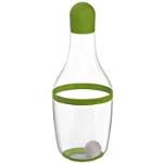 Shakers à vinaigrette Lékué verts en plastique enduits 
