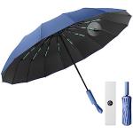 Parapluies pliants bleus Taille S look fashion en promo 