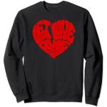 Lenny Kravitz – Red Heart Let Love Rule Sweatshirt