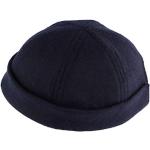 Bonnets Léon Montane bleu marine en feutre en laine Tailles uniques look fashion pour homme 