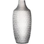 Vases design Leonardo gris en verre de 30 cm 