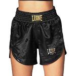 Shorts de boxe Leone 1947 noirs Taille M look fashion pour femme 