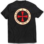 lepni.me T-Shirt pour Hommes Le Code des Templiers