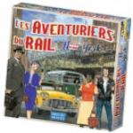 Jeux Les aventuriers du rail Asmodée en plastique à motif New York As d'or Alan R. Moon trois joueurs 