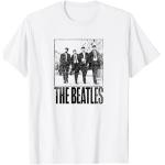T-shirts blancs Beatles Taille S look fashion pour homme 