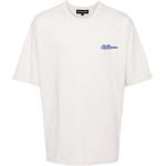 Les Benjamins t-shirt en coton à logo imprimé - Gris