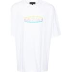 Les Benjamins t-shirt oversize à logo imprimé - Blanc