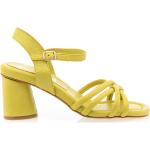 Sandales nu-pieds Les Fées de Bengale jaunes Pointure 41 avec un talon entre 7 et 9cm pour femme 