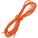 Lacets ronds orange avec un talon jusqu'à 3cm pour femme 