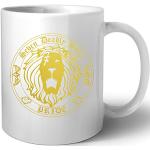 Tasses à café à motif lions 