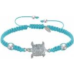 Bracelets Les Poulettes turquoise en métal à motif tortues 