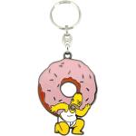 Les Simpsons Homer Simpson Big Donut Porte-Clés Sous Licence Émaillé