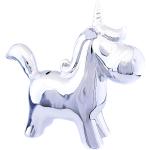 Tirelires design Les Trésors de Lily grises en céramique à motif licornes 