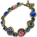 Bracelets Les Trésors de Lily bleus à motif animaux fantaisie look fashion pour femme 