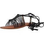 Sandales Les Tropéziennes Par M Belarbi noires Pointure 41 avec un talon jusqu'à 3cm pour femme en promo 