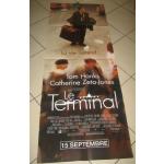 Leterminal - Tom Hanks Affiche Cinema Originale
