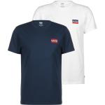 T-shirts unis Levi's blancs à manches courtes à col rond look fashion pour homme 