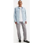 Jeans droits Levi's 501 gris en toile pour homme 