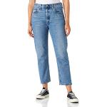 Jeans droits Levi's 501 en toile Taille M W28 look fashion pour femme en promo 
