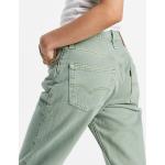 Jeans droits Levi's 501 marron W23 L30 pour femme en promo 