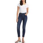 Jeans skinny Levi's bleus en lyocell tencel stretch Taille L W28 look fashion pour femme en promo 