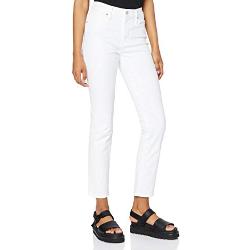 Levi's 724 High Rise Straight Jeans Femme, Western White, 27W / 32L
